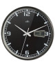 ORIUM Horloge murale radiocontrolée Datum  Ř 27 cm  Noir et blanc