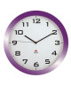 ALBA Horloge silencieuse 38cm quartz  Prune