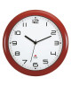 ALBA Horloge silencieuse 30cm quartz  Rouge