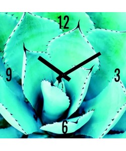 ARTIS Horloge en verre Moment\'Art 30 x 30 cm Cactus