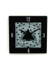 ARTIS Horloge en verre Moment\'Art 30 x 30 cm Alu motif