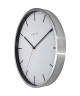 NEXTIME Horloge murale Company  Aluminium  Cadran Ř 35cm