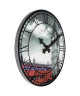 NEXTIME Horloge murale Big  Plastique NoirBlanc  Ř 39,5cm