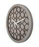 NEXTIME Horloge murale Concreto Love  Bois  Gris  Ř 39,5 cm