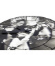 NEXTIME Horloge murale Kiss Me Effet 3D  Plastique  Ř 39,5 cm