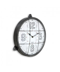 XCLOCK Horloge métal Fun  41 x 8,5 x 43,5 cm