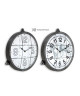 XCLOCK Horloge métal World  41 x 8,5 x 43,5 cm