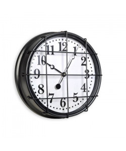 XCLOCK Horloge métal Quart  46 x 46 x 8 cm