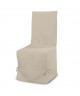 SOLEIL D\'OCRE Housse de chaise Panama 50 cm beige