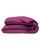 COTE DECO Housse de couette 100% coton 220x240 cm  Violet