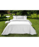 VENT DU SUD Housse de couette Percale Manoir  Neige  220x240 cm