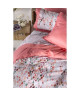 NAFNAF Housse de couette 100% coton imprimé Elie  200x200 cm  Corail