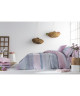 NAFNAF Housse de couette 100% coton imprimé Evanie  200x200 cm  Rose