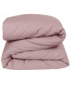 VENT DU SUD Housse de couette Percale Manoir  Prune  140x200 cm