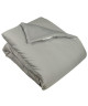 VENT DU SUD Housse de couette CONCERTO Satin de coton  220x240 cm  Gris taupe