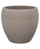 SCHEURICH Pot en plastique rotomoulé Lineo 282  48 x 39 cm  50 L  Taupe granite