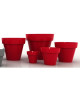 Pot a fleurs 26 Cm Collection LIMITED  Rouge