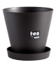 Pot a fleurs 32 Cm Collection LIMITED  Anthracite