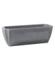 EDA Jardiniere Palméa 80x28,5x28,5cm  Contenance 28L  Gris