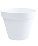 EDA Pot de fleur rond Toscane  Ř 48 x H 40 cm  43 L  Blanc