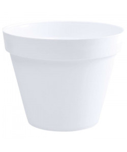 EDA Pot de fleur rond Toscane  Ř 60 x H 47 cm  76 L  Blanc