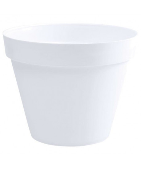 EDA Pot de fleur rond Toscane  Ř 60 x H 47 cm  76 L  Blanc