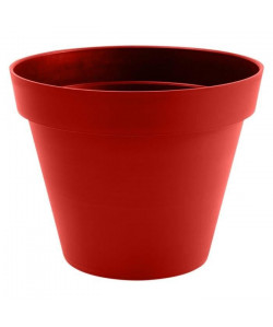 EDA Pot de fleur rond Toscane  Ř 60 x H 47 cm  76 L  Rouge rubis