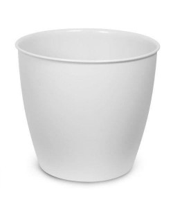 STEFANPLAST Cachepot Academy avec roues  42xH37cm  34L  Blanc