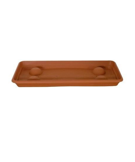 PLASTIKEN plateau rectangulaire Ř 94 X 38 cm  Terracotta