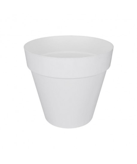 ELHO Pot de fleur rond  40 cm  Blanc