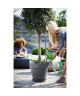 ELHO Pot de fleur rond  40 cm  Gris anthracite