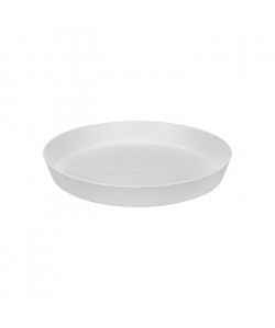 ELHO Soucoupe pour  pot de fleur  Ronde  Ř21 cm  Blanc