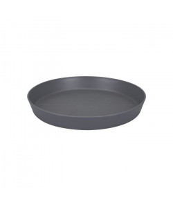 ELHO Soucoupe pour  pot de fleur  Ronde  Ř21 cm  Gris anthracite