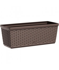 EMSA Jardiniere CASA MESH 50 x 20 x 18 cm  moka