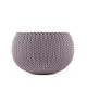 CURVER Pot de fleur aspect tricot  28cm  Mauve