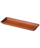 DEROMA Plateau Kyoto Terre  60x18x3,2 cm  Terre rouge