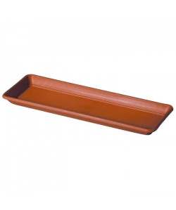 DEROMA Plateau Kyoto Terre  60x18x3,2 cm  Terre rouge