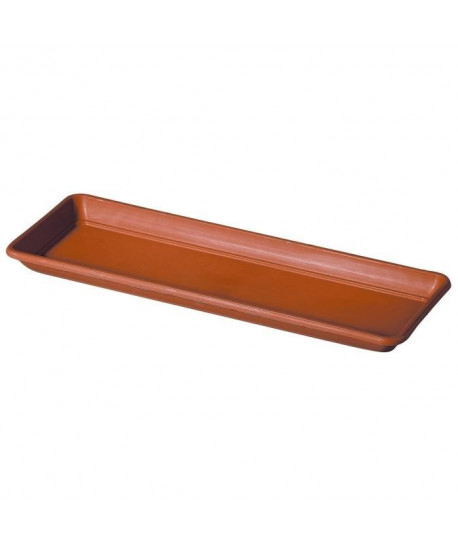 DEROMA Plateau Kyoto Terre  60x18x3,2 cm  Terre rouge