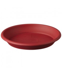 DEROMA Soucoupe Sanremo  45x45x5,5cm  Rouge griotte