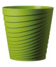 DEROMA Pot Slinky  Rond  Ř 25 x H 25 cm  8,7 L  Vert anis