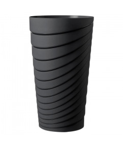 DEROMA Pot Alto Slinky  35x35x60 cm  42L  Anthracite