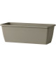 DEROMA Jardiniere Miramare  40 x 17 x H 14,5 cm  6 L  Taupe