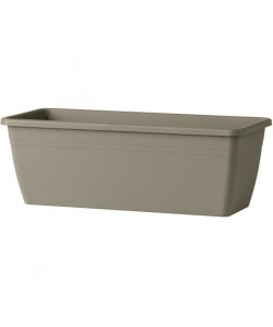 DEROMA Jardiniere Miramare  40 x 17 x H 14,5 cm  6 L  Taupe