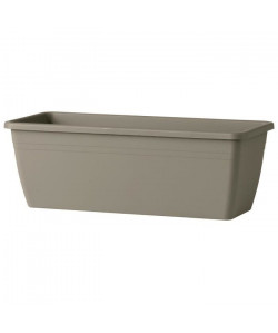 DEROMA Jardiniere Miramare  60 x 17 x H 14,5 cm 10 L  Taupe