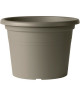 DEROMA Pot de fleur rond Farnese  Ř 30 x H 21,2 cm  8,9 L  Taupe