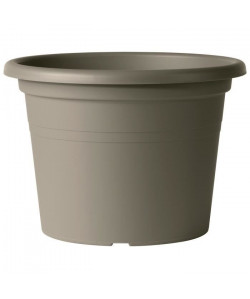 DEROMA Pot de fleur rond Farnese  Ř 50 x H 34,9 cm  41 L  Taupe