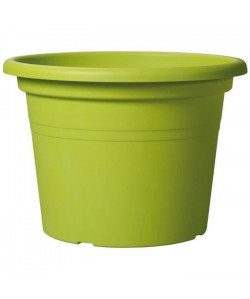 DEROMA Pot de fleur rond Farnese  Ř 30 x H 21,2 cm  8,9 L  Vert anis