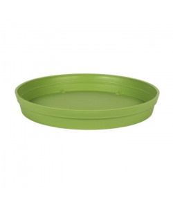 EDA PLASTIQUES Soucoupe Toscane  Ř 34,5 cm  Vert matcha