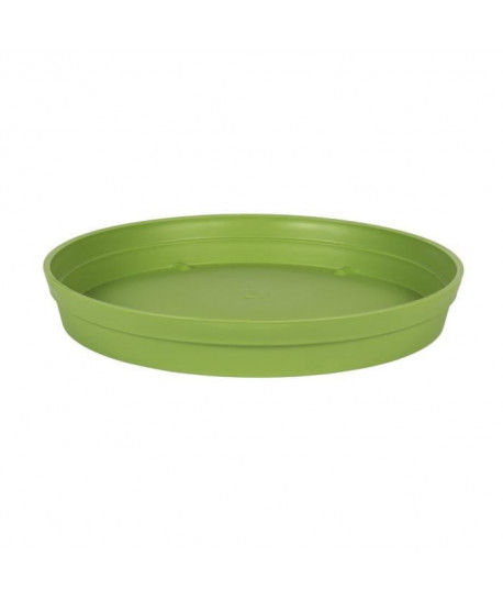 EDA PLASTIQUES Soucoupe Toscane  Ř 34,5 cm  Vert matcha