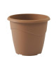 EDA Pot de fleur rond non percé Marina  Ř 30 x H 25,5 cm  10 L  Terre cuite